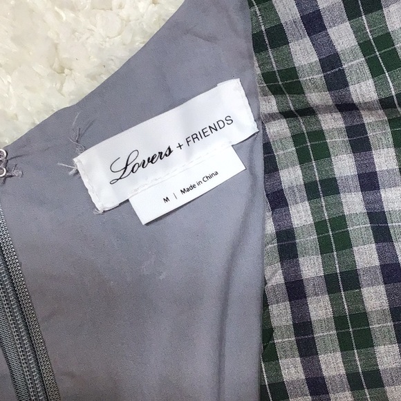 Lovers & Friends checked jumper shift dress - Picture 6 of 7